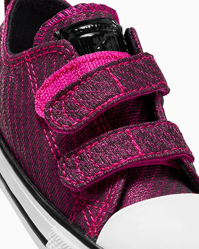 Converse Chuck Taylor All Star Easy On Sparkle Rose Blanche Noir  | XYH-9407745