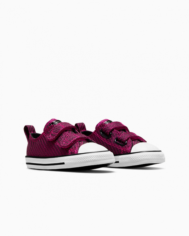 Converse Chuck Taylor All Star Easy On Sparkle Rose Blanche Noir  | XYH-9407745