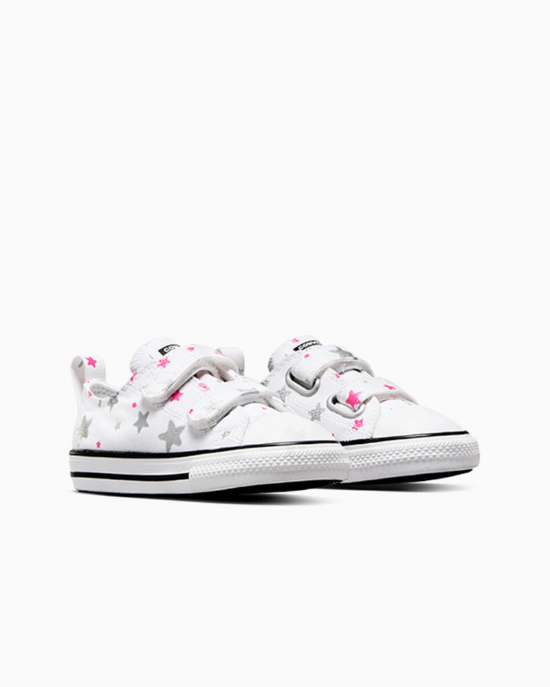 Converse Chuck Taylor All Star Easy On Sparkle Blanche Rose Blanche  | OXI-9109122