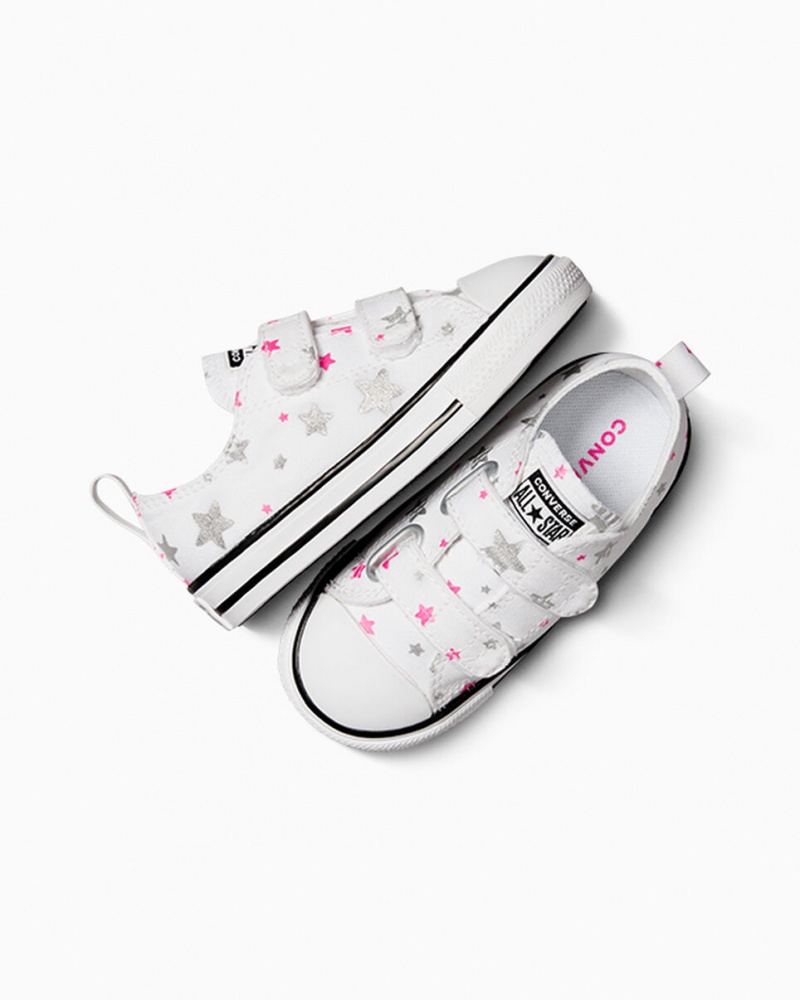 Converse Chuck Taylor All Star Easy On Sparkle Blanche Rose Blanche  | OXI-9109122