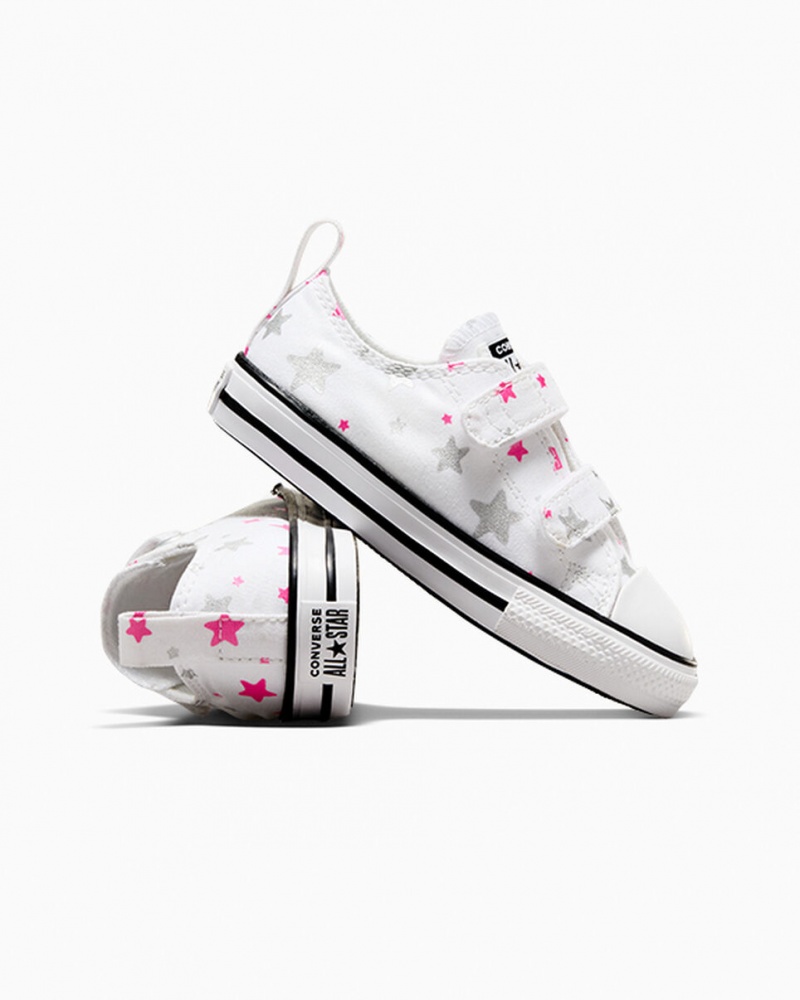 Converse Chuck Taylor All Star Easy On Sparkle Blanche Rose Blanche  | OXI-9109122