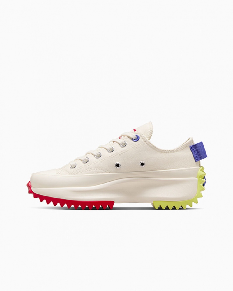 Converse Run Star Hike Plateforme Heel Loop Bleu Rouge  | GJV-9588558