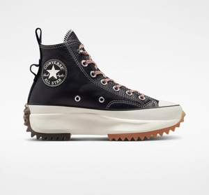 Converse Run Star Hike Plateforme Cuir Noir  | TSP-6434523