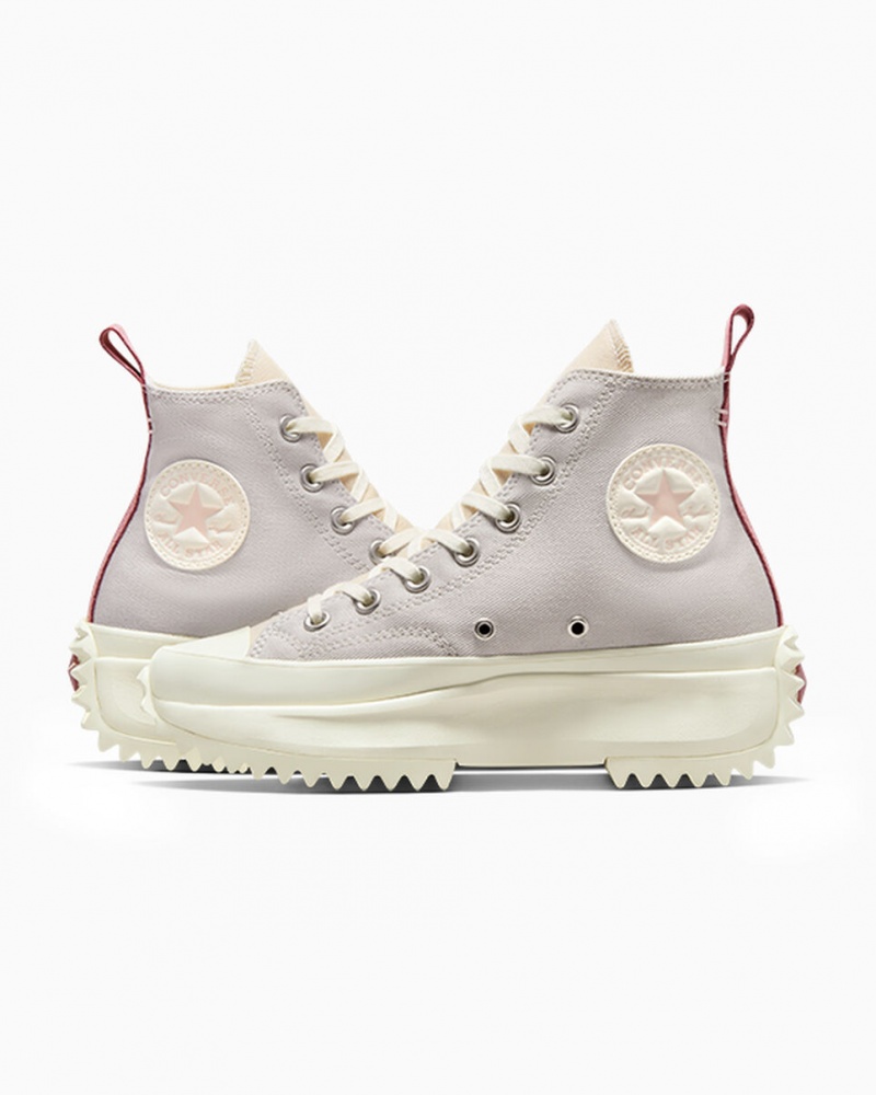 Converse Run Star Hike Plateforme Tri-Color Rose  | YWD-6862273