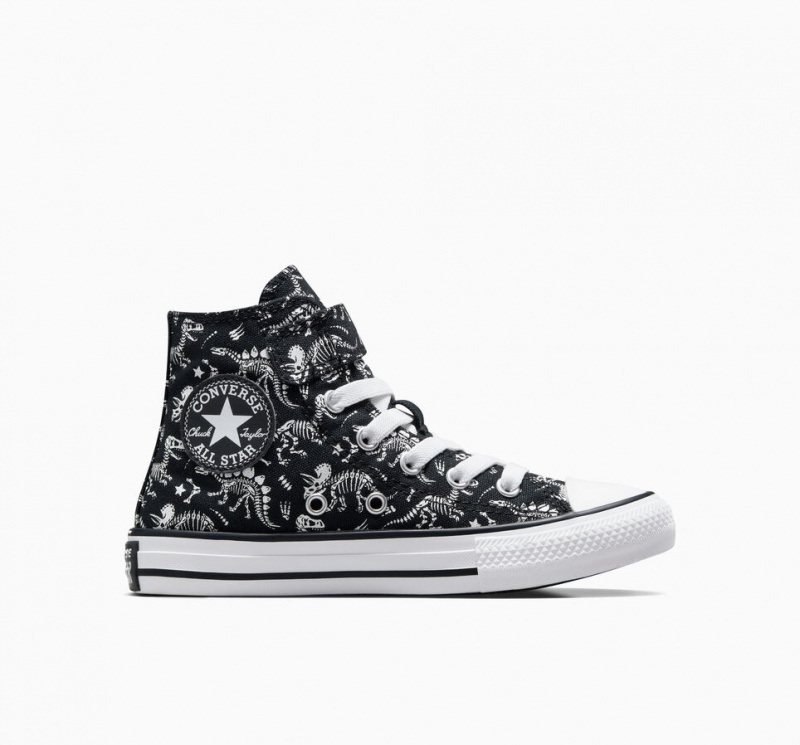 Converse Chuck Taylor All Star Easy-On Dinos Noir Blanche Blanche  | GOR-6969845