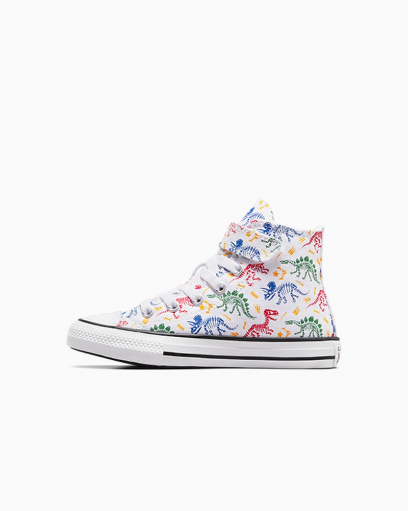 Converse Chuck Taylor All Star Easy-On Dinos Blanche Rouge Vert  | OUX-3092619