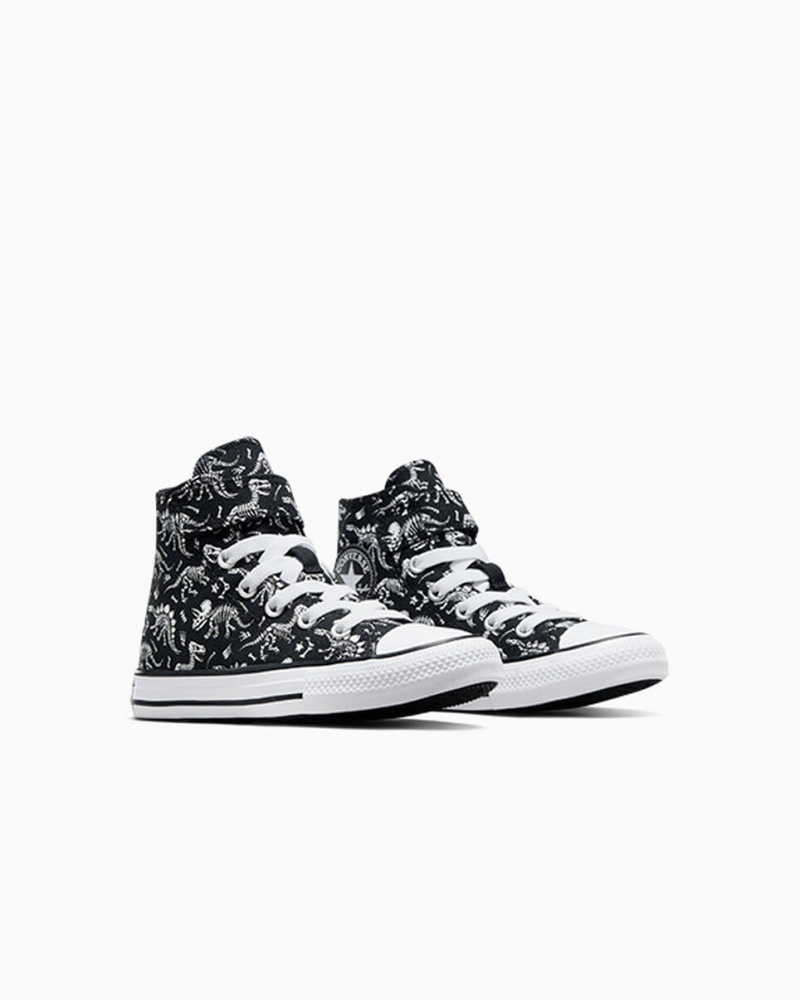 Converse Chuck Taylor All Star Easy-On Dinos Noir Blanche Blanche  | GOR-6969845