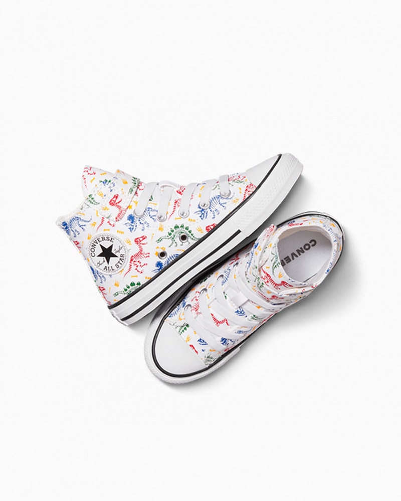 Converse Chuck Taylor All Star Easy-On Dinos Blanche Rouge Vert  | OUX-3092619