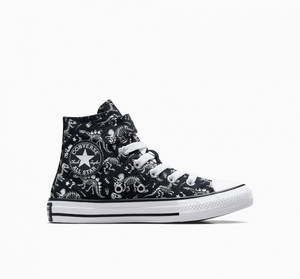 Converse Chuck Taylor All Star Easy-On Dinos Noir Blanche Blanche  | GTF-6466006