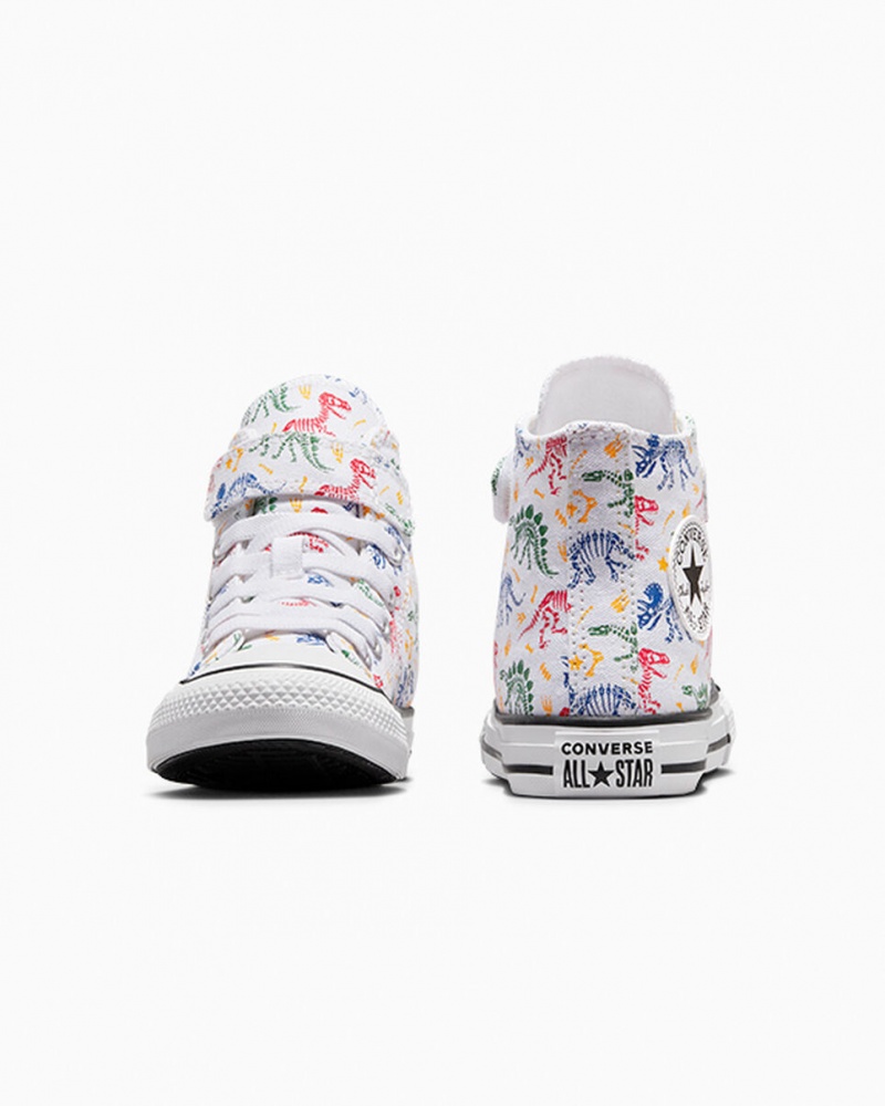 Converse Chuck Taylor All Star Easy-On Dinos Blanche Rouge Vert  | OUX-3092619