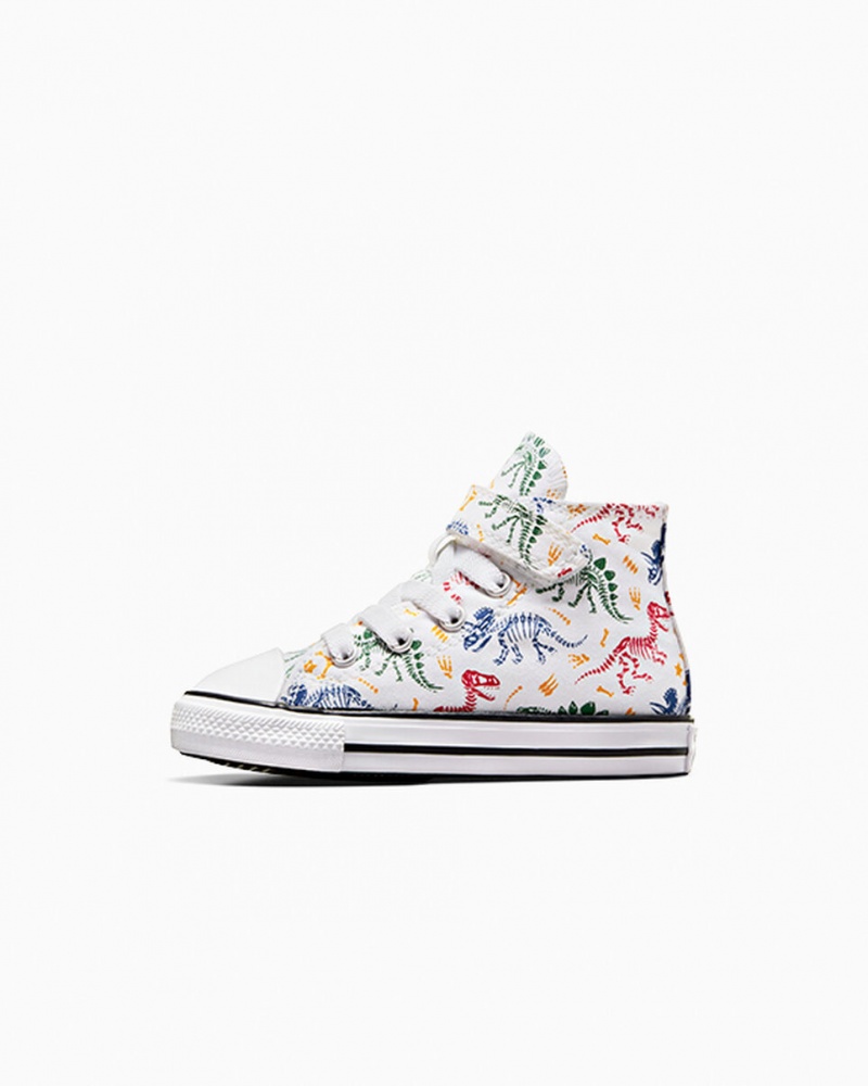 Converse Chuck Taylor All Star Easy-On Dinos Blanche Rouge Vert  | SZB-6417253