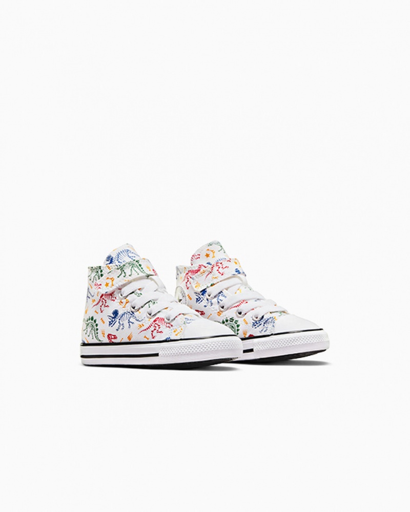 Converse Chuck Taylor All Star Easy-On Dinos Blanche Rouge Vert  | SZB-6417253