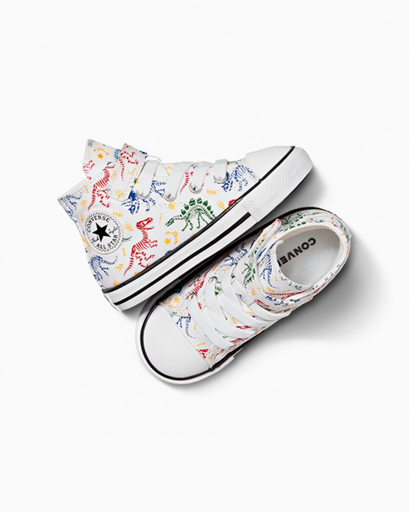 Converse Chuck Taylor All Star Easy-On Dinos Blanche Rouge Vert  | SZB-6417253