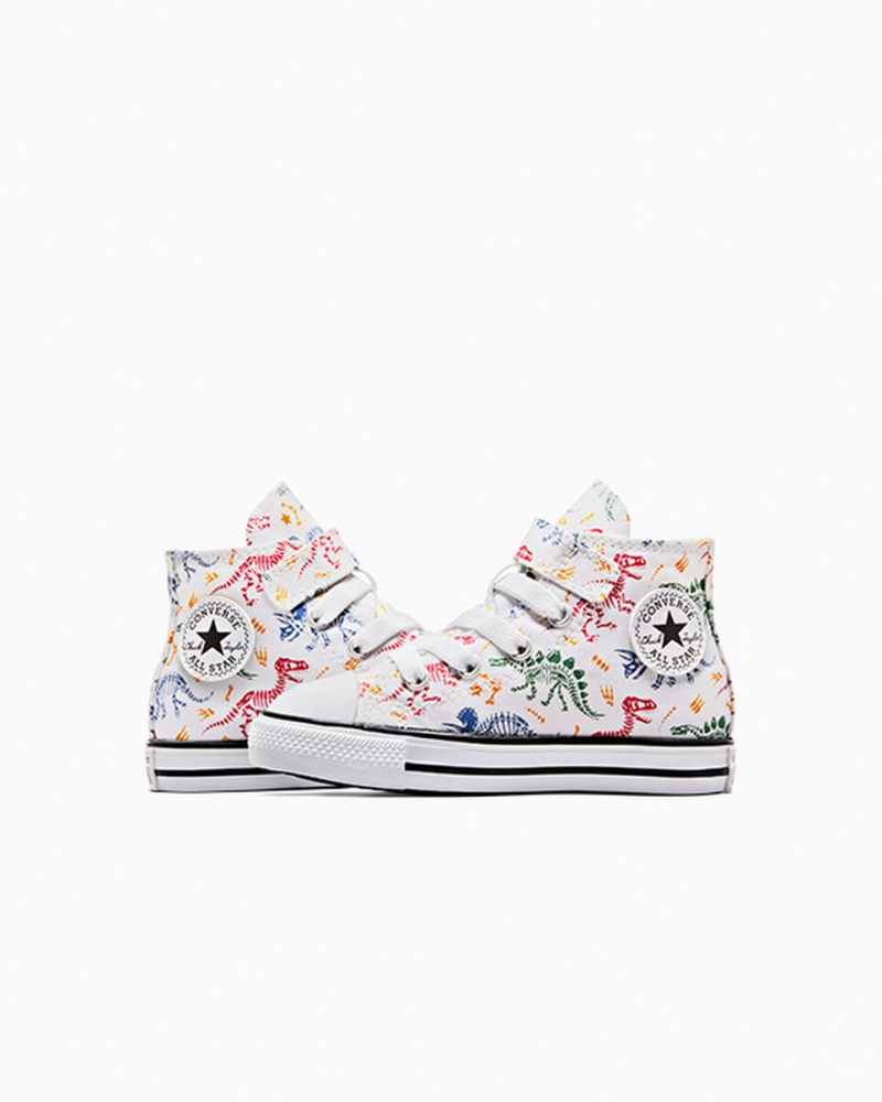 Converse Chuck Taylor All Star Easy-On Dinos Blanche Rouge Vert  | SZB-6417253