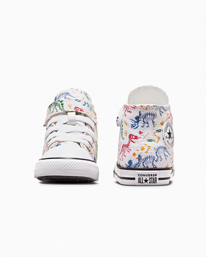 Converse Chuck Taylor All Star Easy-On Dinos Blanche Rouge Vert  | SZB-6417253