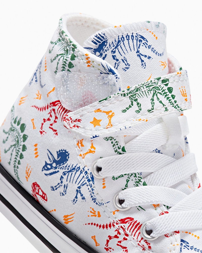 Converse Chuck Taylor All Star Easy-On Dinos Blanche Rouge Vert  | SZB-6417253