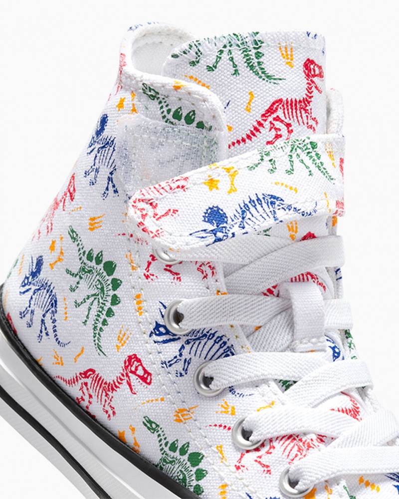 Converse Chuck Taylor All Star Easy-On Dinos Blanche Rouge Vert  | OUX-3092619