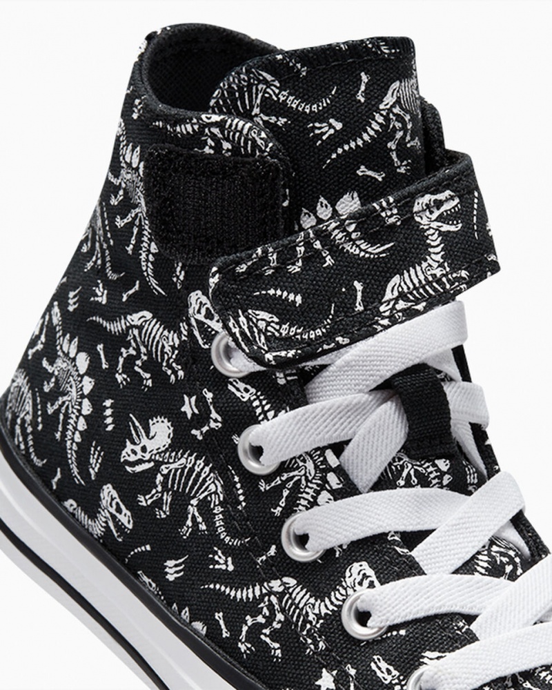 Converse Chuck Taylor All Star Easy-On Dinos Noir Blanche Blanche  | GOR-6969845