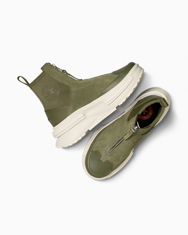 Converse Run Star Legacy Chelsea CX Plateforme Daim Utility / Egret / Egret  | CRS-5045094