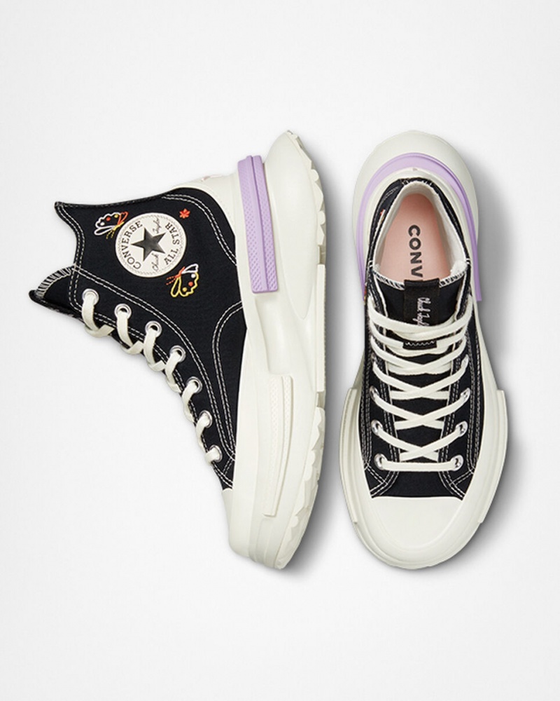 Converse Run Star Legacy CX Plateforme Butterfly Wings Noir  | AYN-9440897