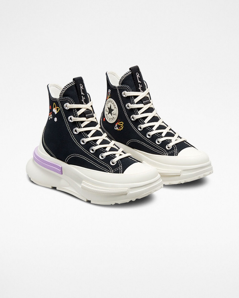 Converse Run Star Legacy CX Plateforme Butterfly Wings Noir  | AYN-9440897