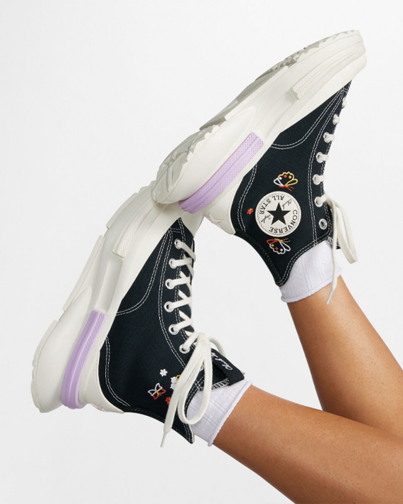 Converse Run Star Legacy CX Plateforme Butterfly Wings Noir  | AYN-9440897