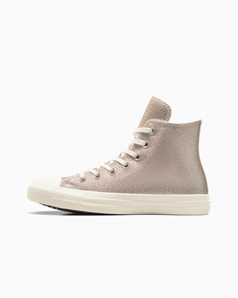 Converse Chuck Taylor All Star Glitter Doré Clair  | TZK-6574794