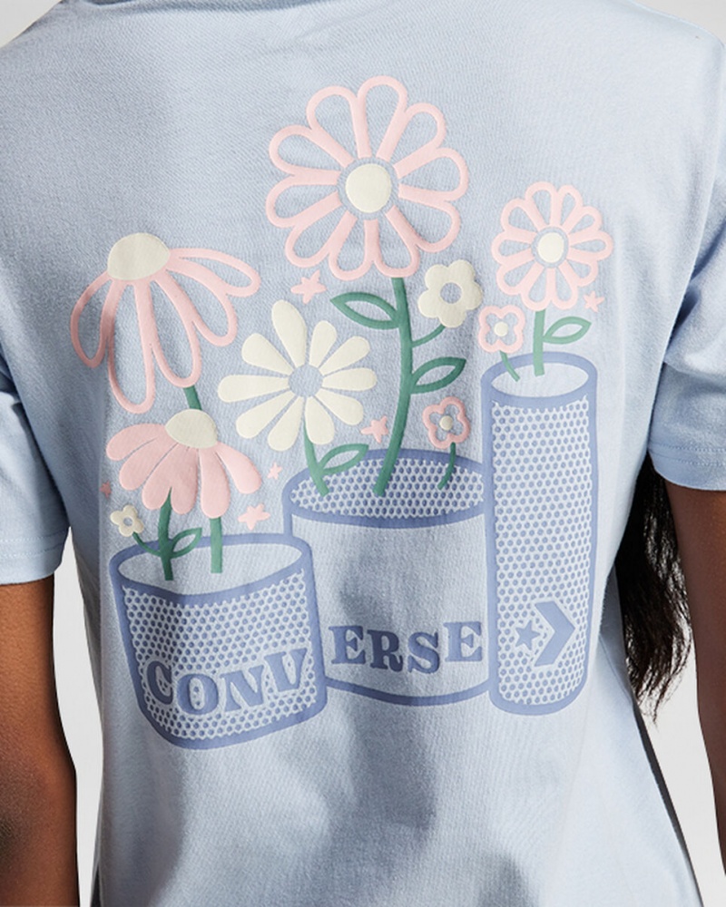 Converse Spring Blooms T-Shirt Grise  | GDV-6494485