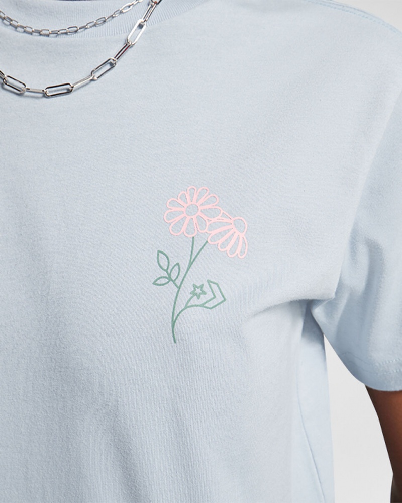 Converse Spring Blooms T-Shirt Grise  | YMX-1184874