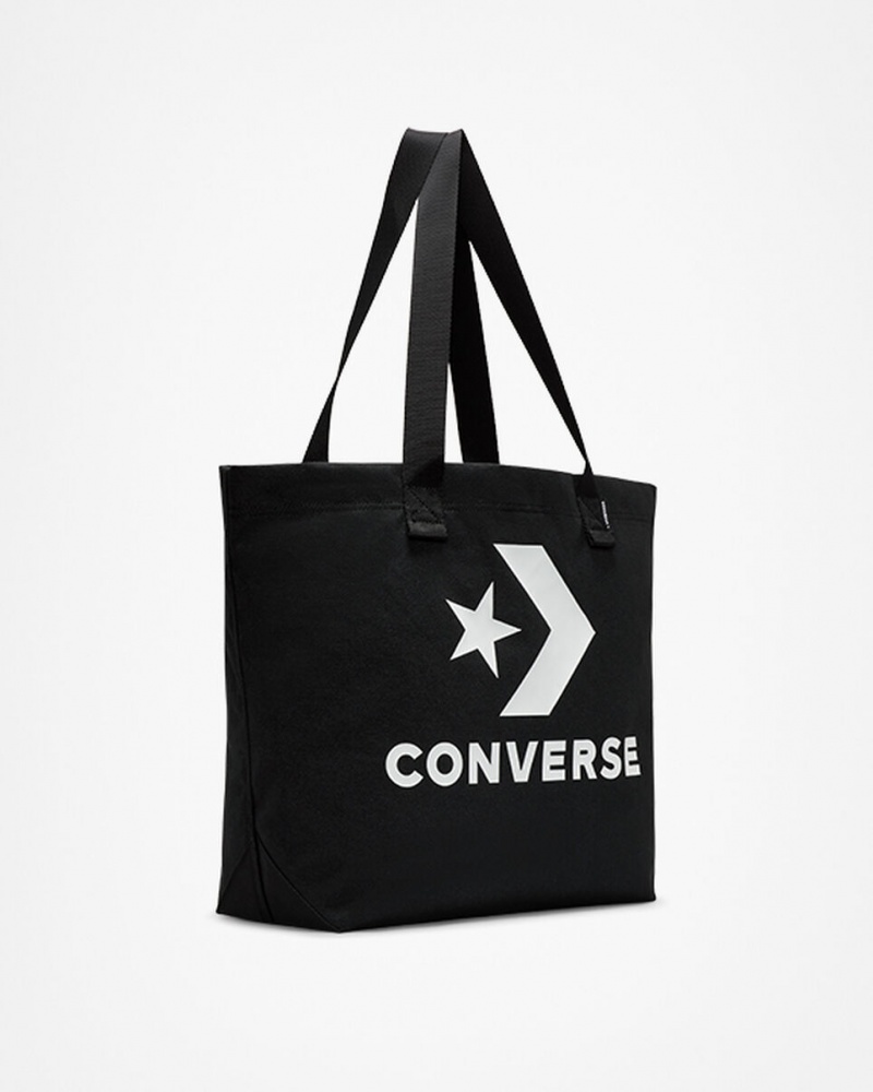 Converse Star Chevron Tote Noir Blanche  | OOA-3535162