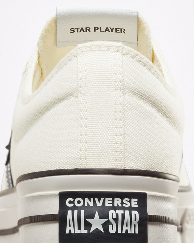 Converse Star Player 76 Blanche Noir  | DKM-6168149