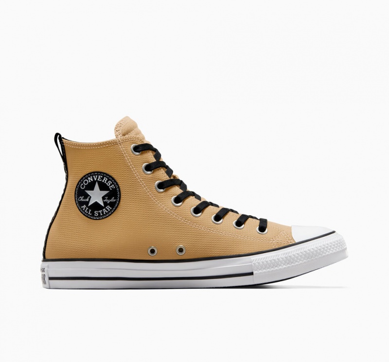 Converse Chuck Taylor All Star Cuir Noir Blanche  | NNC-2313716