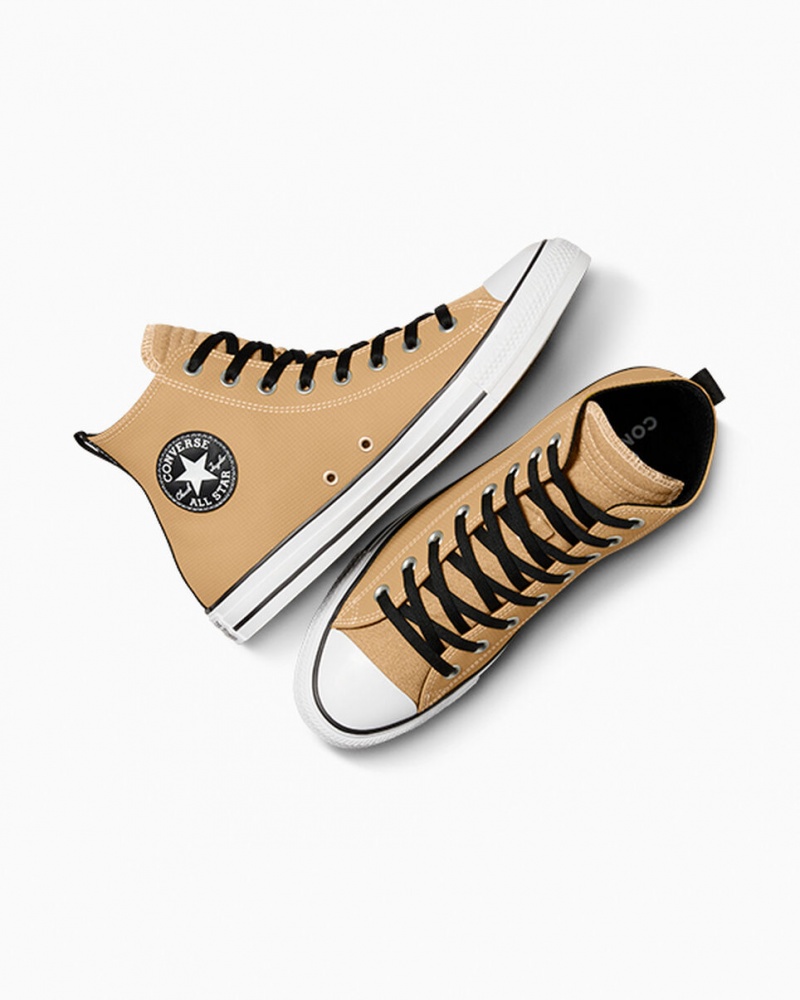 Converse Chuck Taylor All Star Cuir Noir Blanche  | NNC-2313716