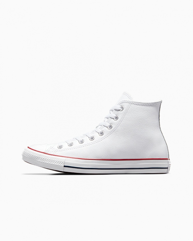 Converse Chuck Taylor All Star Cuir Blanche  | AAV-6800704