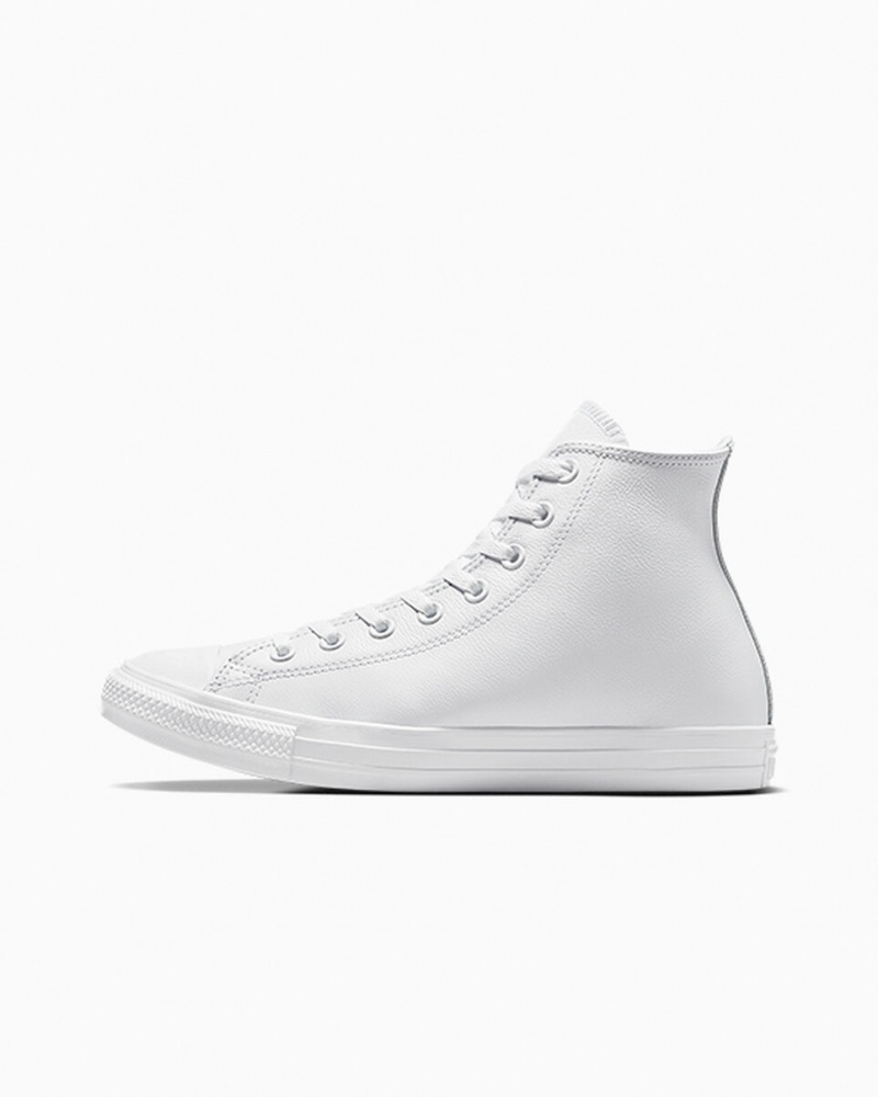 Converse Chuck Taylor All Star Cuir Blanche  | DSX-4141786