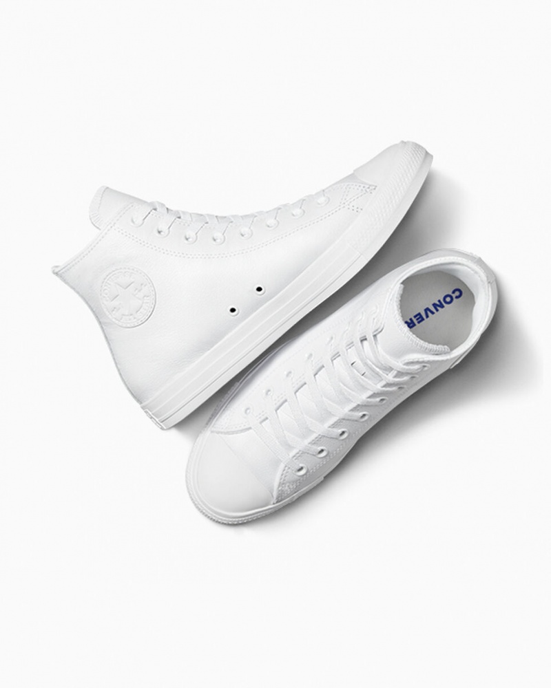 Converse Chuck Taylor All Star Cuir Blanche  | DSX-4141786