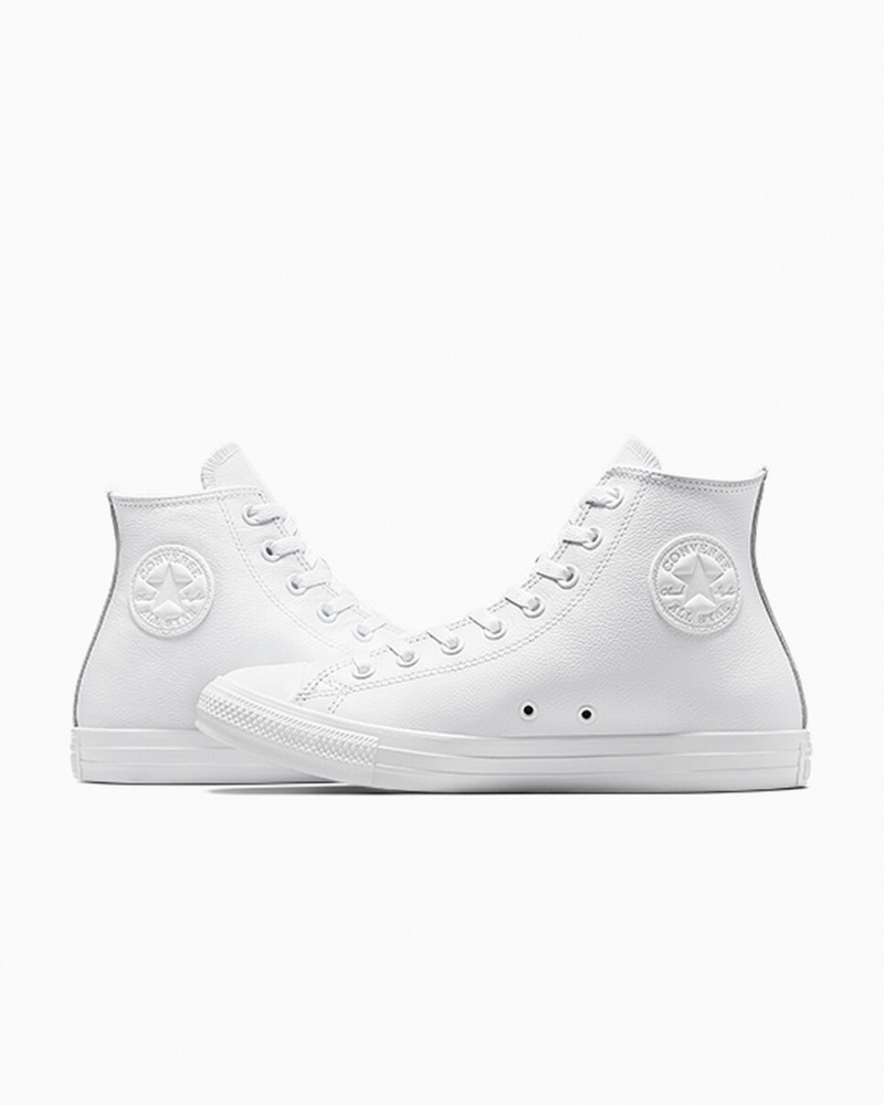 Converse Chuck Taylor All Star Cuir Blanche  | DSX-4141786