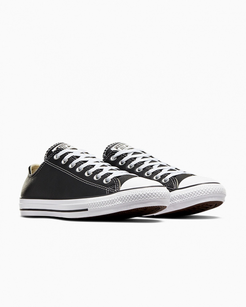 Converse Chuck Taylor All Star Cuir Noir  | CDR-5524674