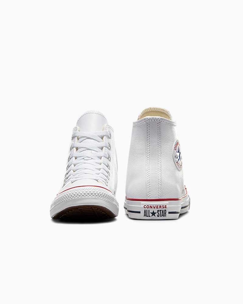 Converse Chuck Taylor All Star Cuir Blanche  | AAV-6800704