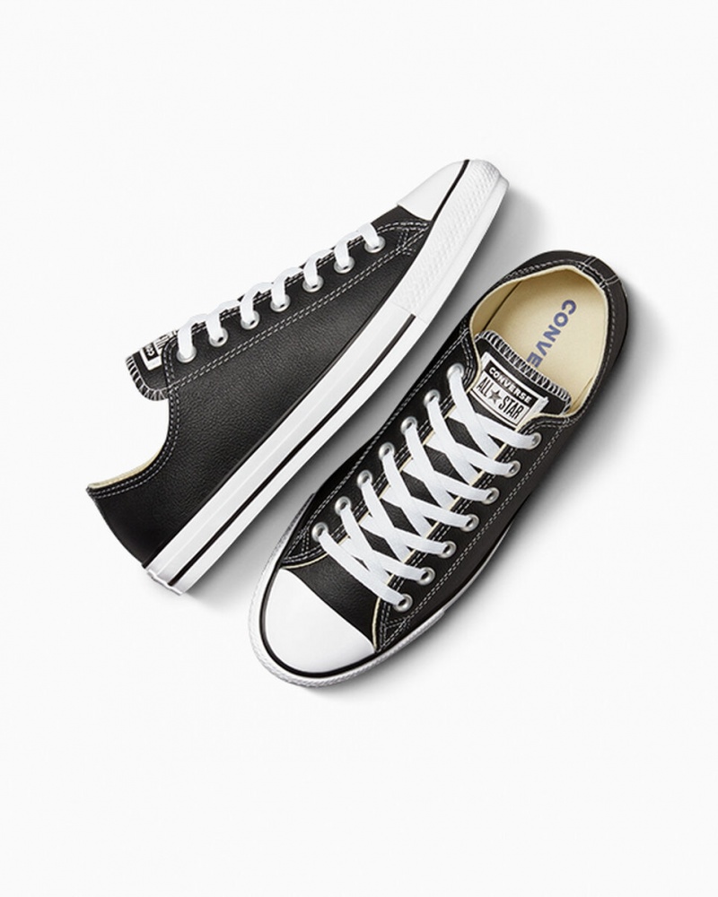 Converse Chuck Taylor All Star Cuir Noir  | CDR-5524674