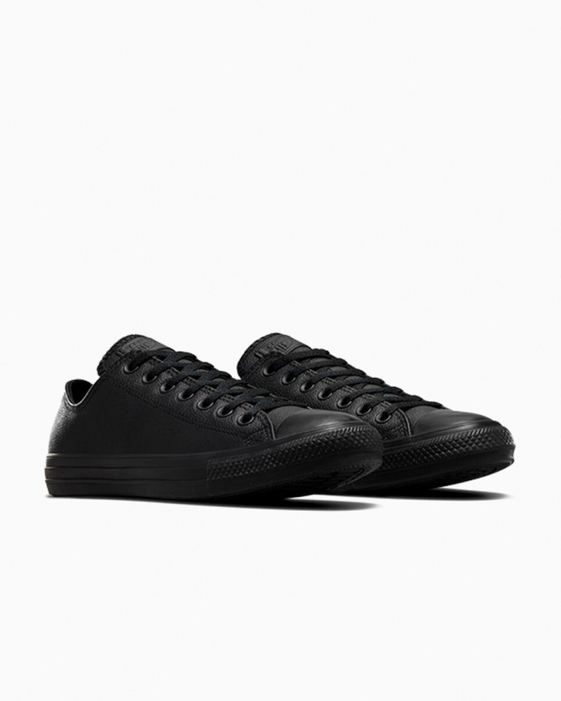 Converse Chuck Taylor All Star Cuir Noir  | IRA-2485439