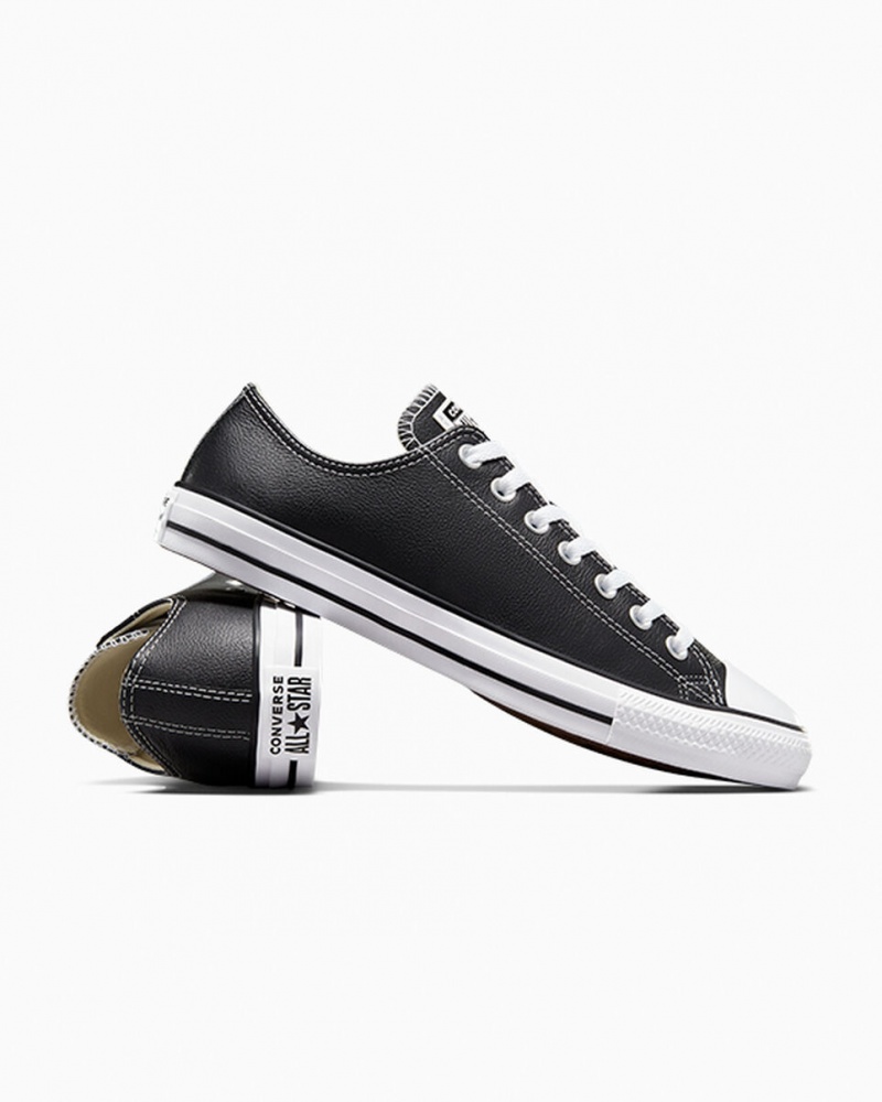 Converse Chuck Taylor All Star Cuir Noir  | CDR-5524674