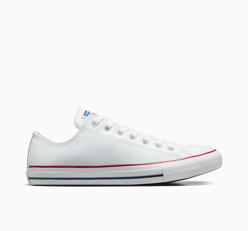 Converse Chuck Taylor All Star Cuir Blanche  | DPN-2648656