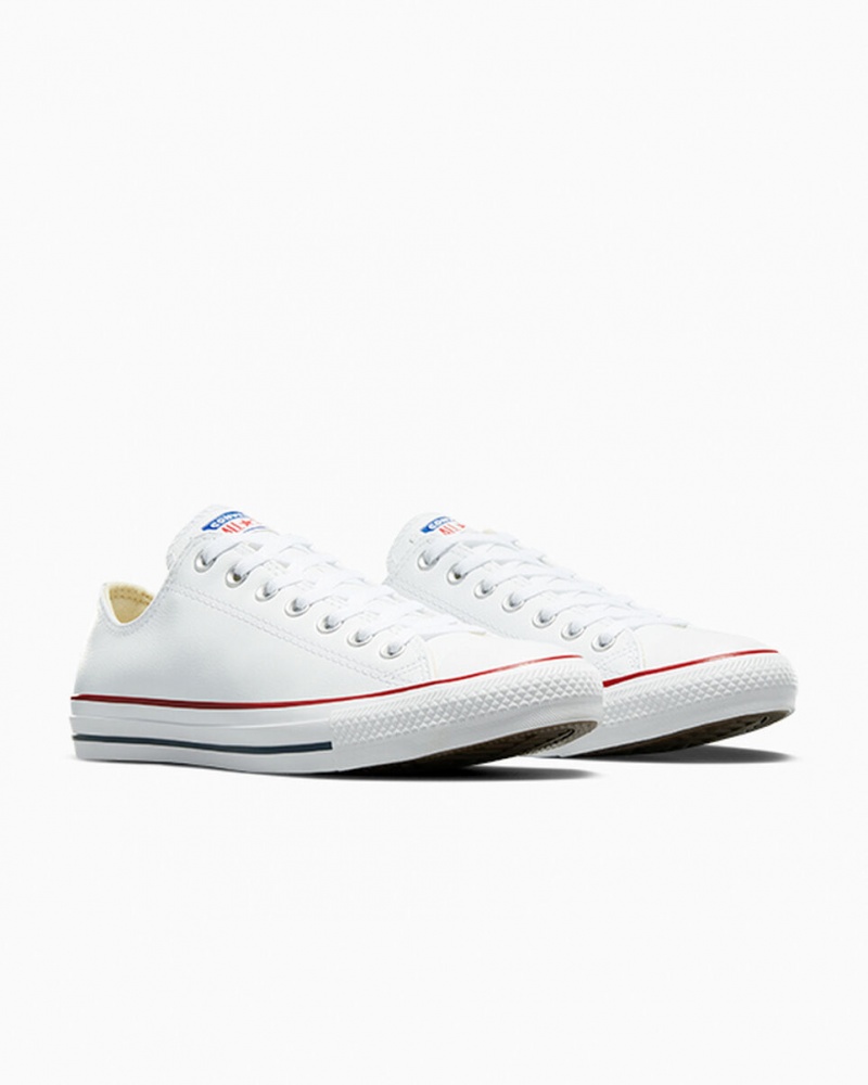 Converse Chuck Taylor All Star Cuir Blanche  | DPN-2648656