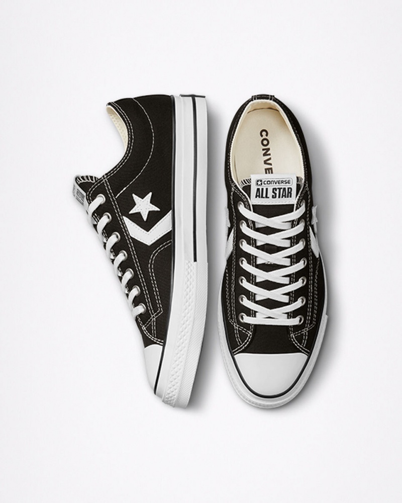 Converse Star Player 76 Noir Blanche Noir  | WXF-5568176