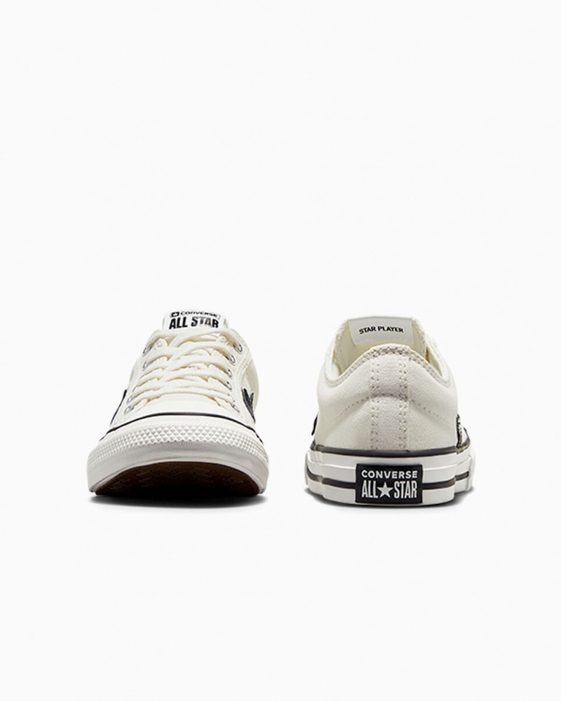 Converse Star Player 76 Blanche Noir  | MNM-2846105