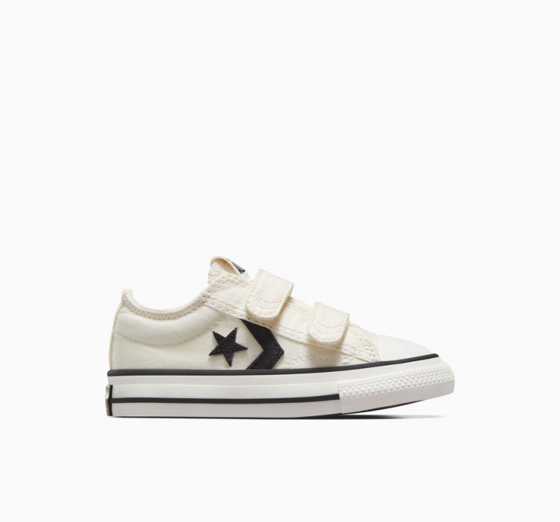 Converse Star Player 76 Easy-On Blanche Noir  | DPK-7183636