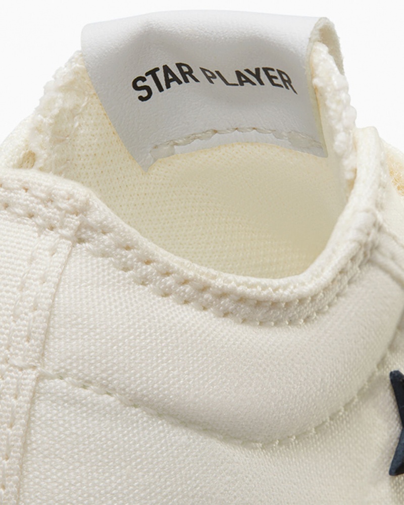 Converse Star Player 76 Easy-On Blanche Noir  | DPK-7183636