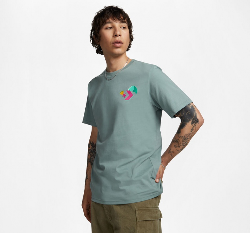 Converse Tropical Drink T-Shirt Grise  | WTC-6589788