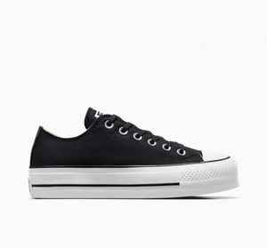 Converse Chuck Taylor All Star Lift Plateforme Noir Blanche Blanche  | TEM-4144860